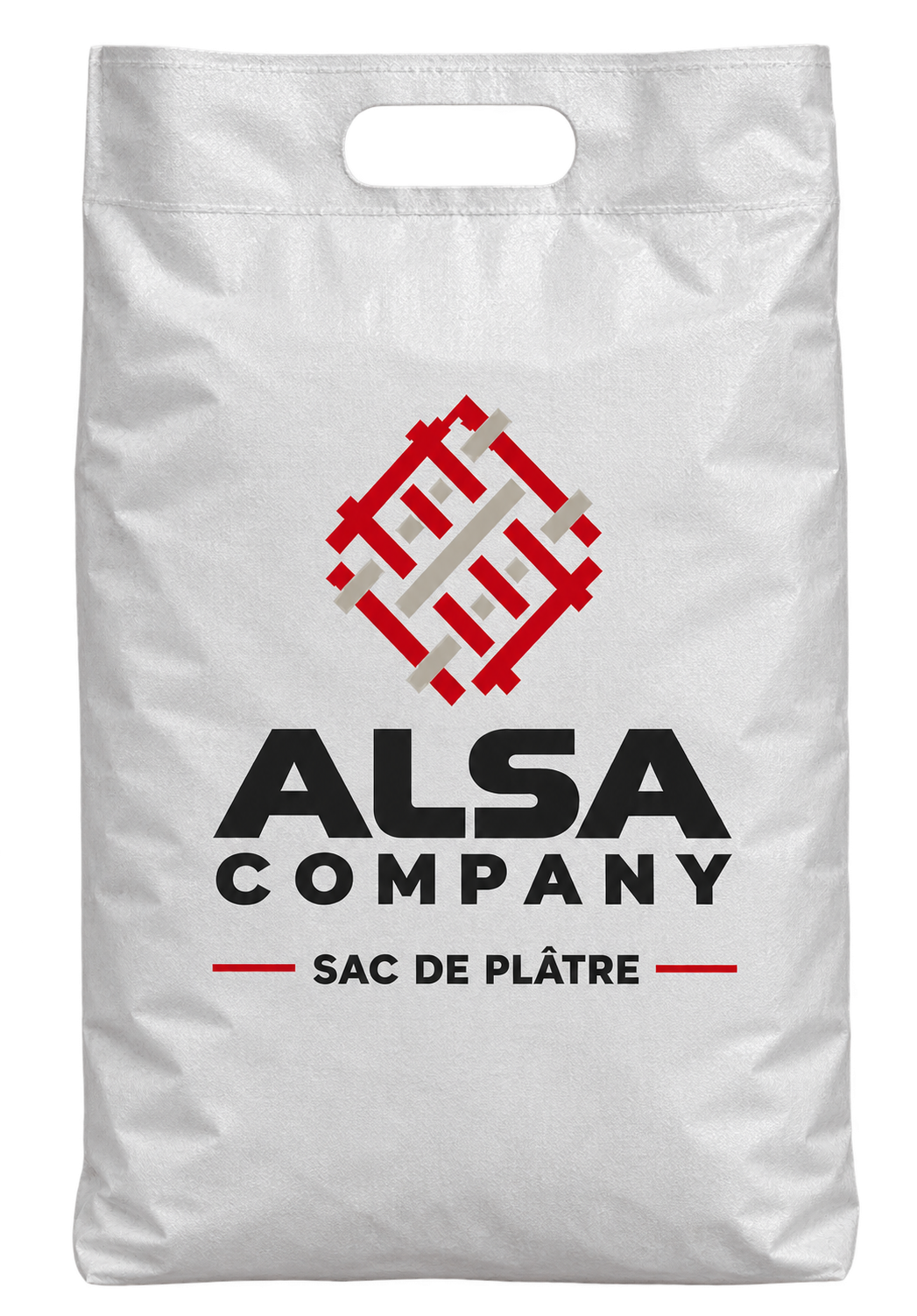 Sac avec poignee decoupee